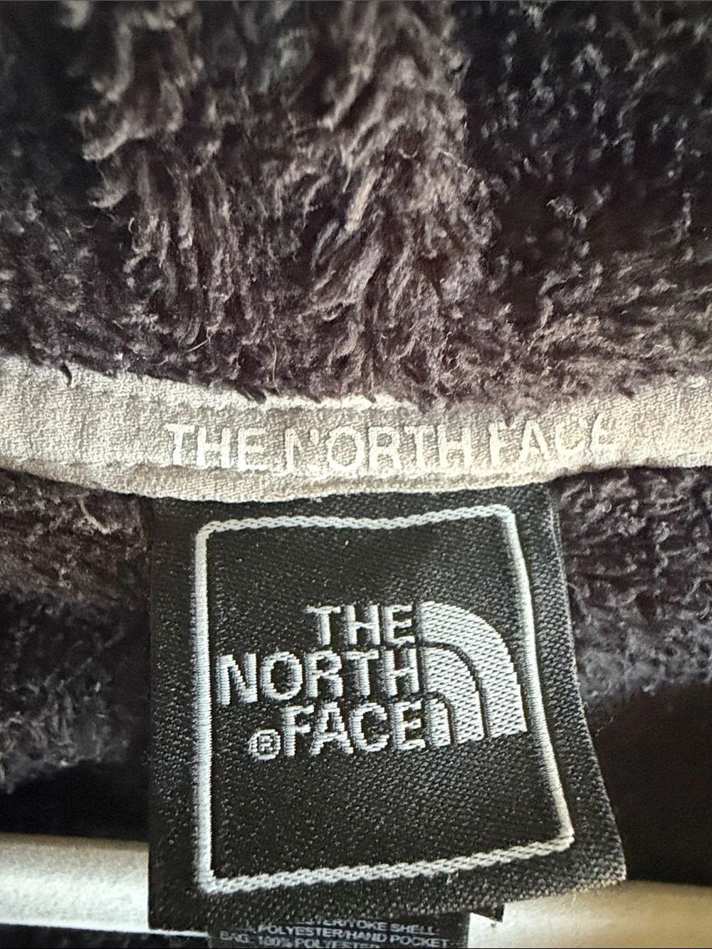 The North Face Black Sherpa Fleece Jacket for Kids